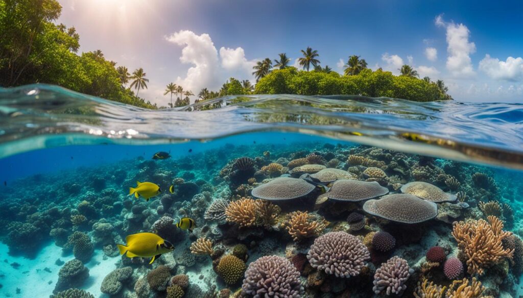 Diving in Dhigurah Island