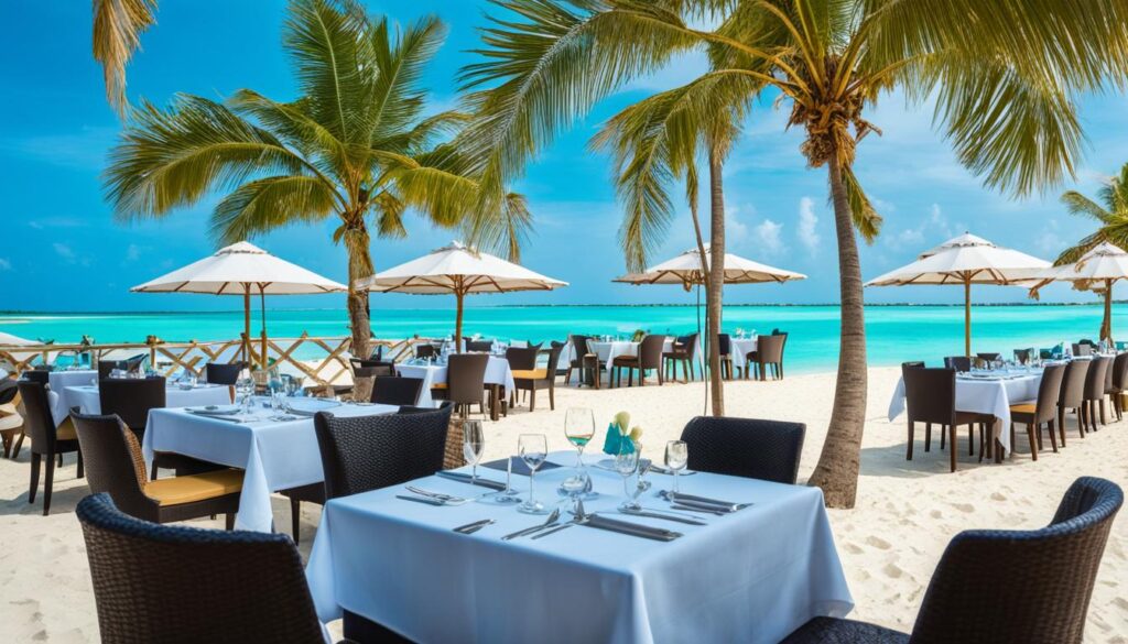 Italian food in the Maldives