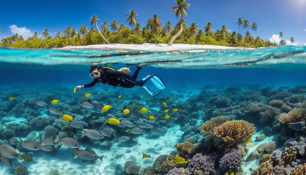 Snorkeling in Dhigurah