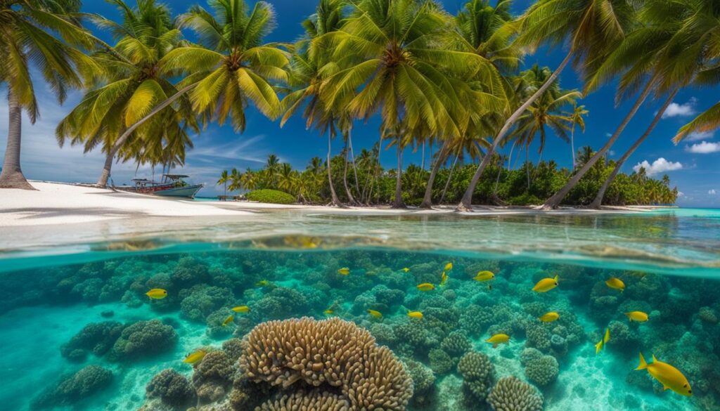 Thulusdhoo Island snorkeling