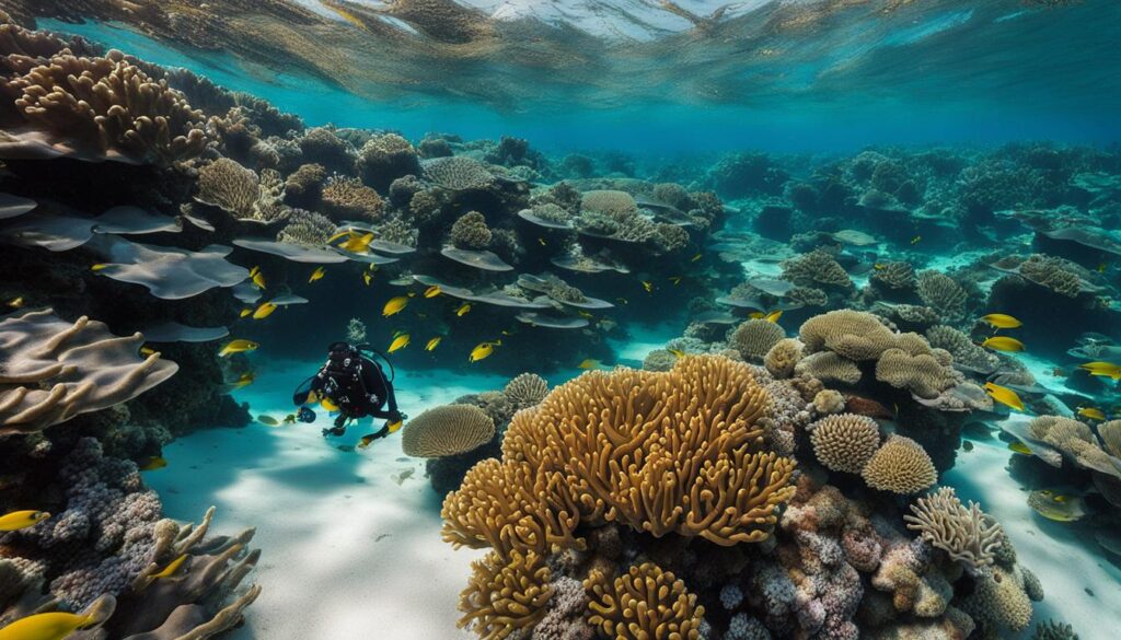 Underwater photography in the Maldives