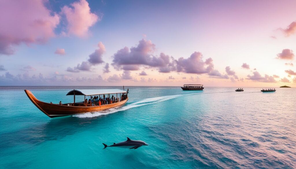 best spots for dolphin watching in the Maldives