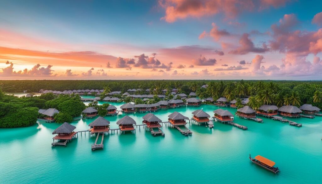 booking overwater bungalows in the Maldives