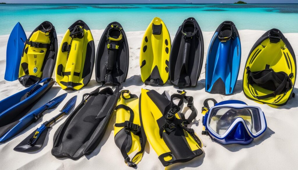 diving equipment for the Maldives